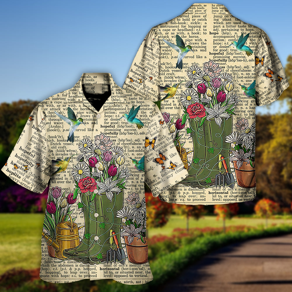 Gardening Into the Garden I Go to Lose My Mind Find My Soul - Hawaiian Shirt