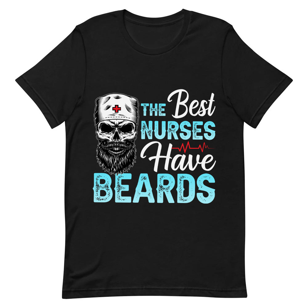 Nurse The Best Nurses Have Beards DNGB2706006Y Dark Classic T Shirt