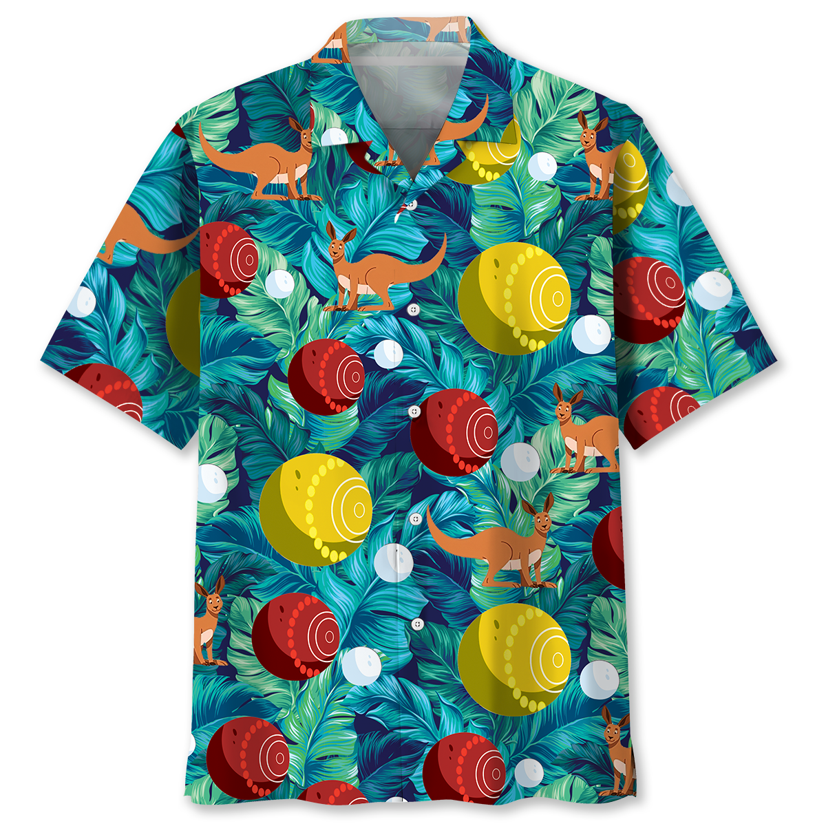 Tropical Lawn Bowling Hawaiian Shirt