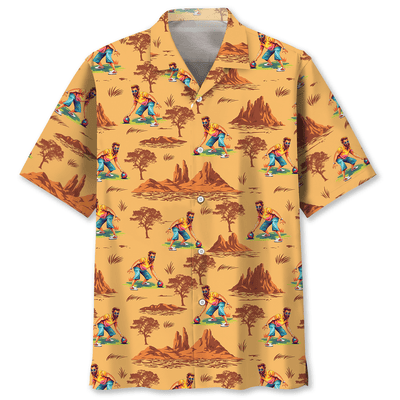 Desert Lawn Bowling Hawaiian Shirt