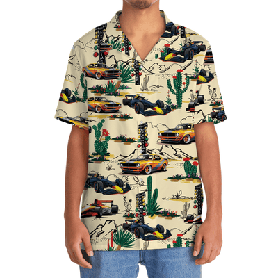 Desert Drag Racing Motorsport Hawaiian Shirt