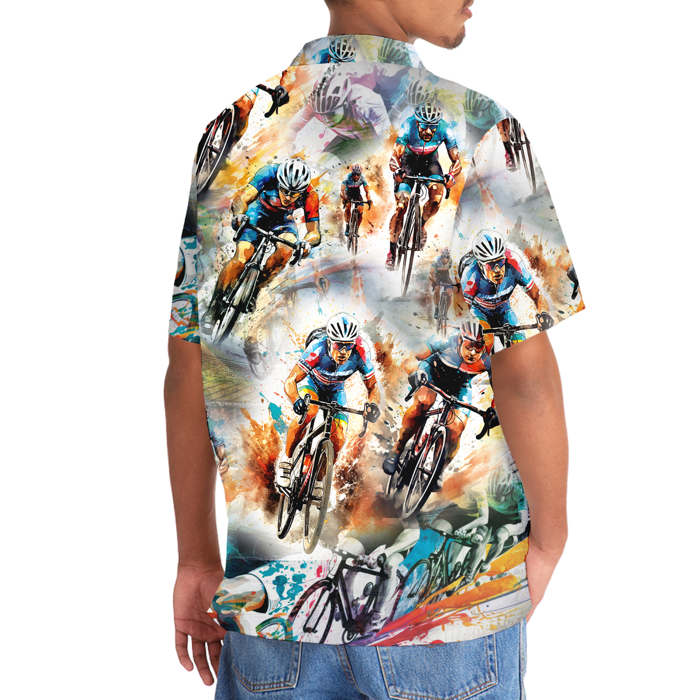 Racing Cycling Hawaiian Shirt