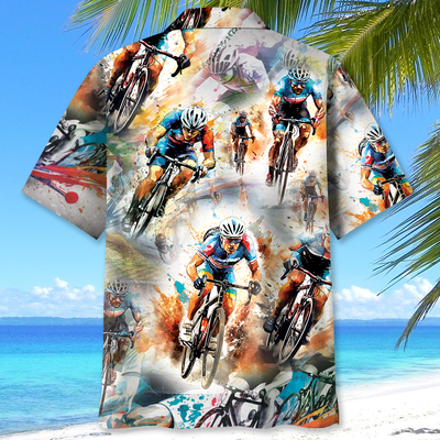 Racing Cycling Hawaiian Shirt