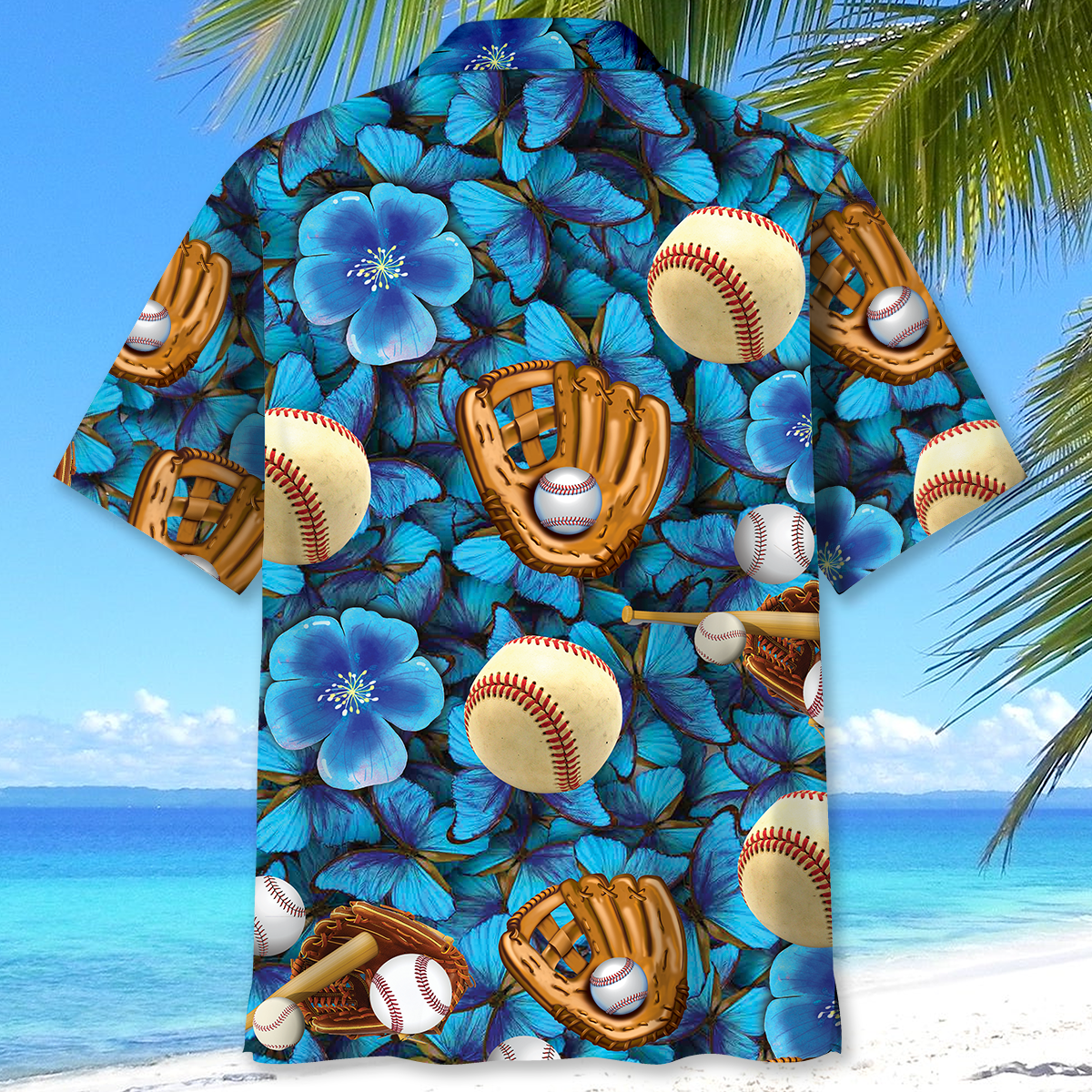 Baseball Gloves Hawaiian Shirt