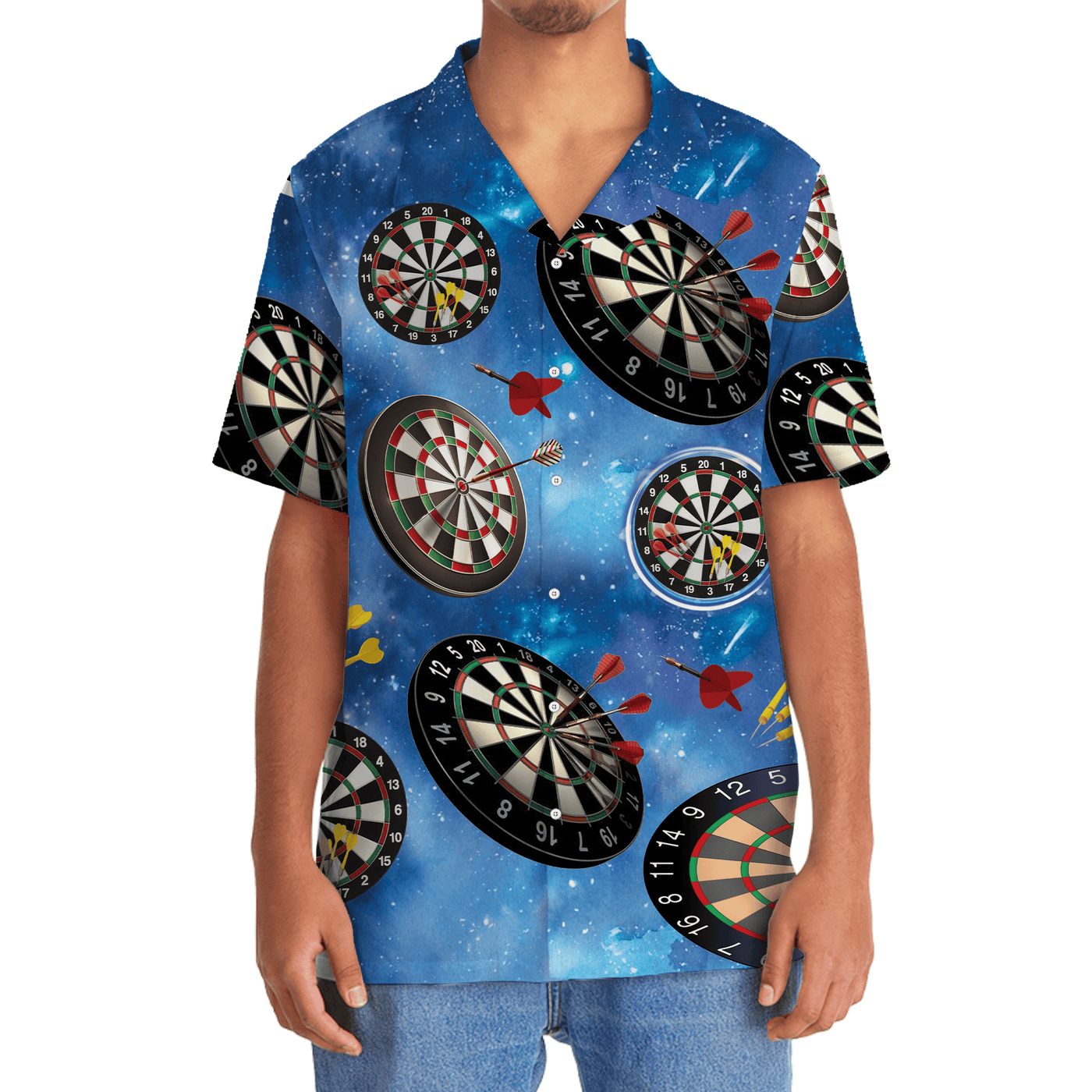Dart Galaxy Hawaiian Shirt