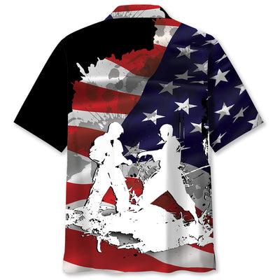 American Karate Hawaiian Shirt
