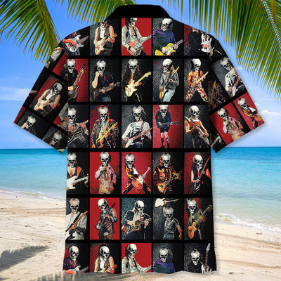 Vintage Classical Guitarist Hawaiian Shirt