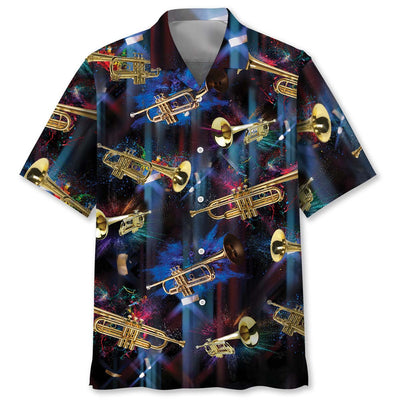 Trumpet Light Hawaiian Shirt