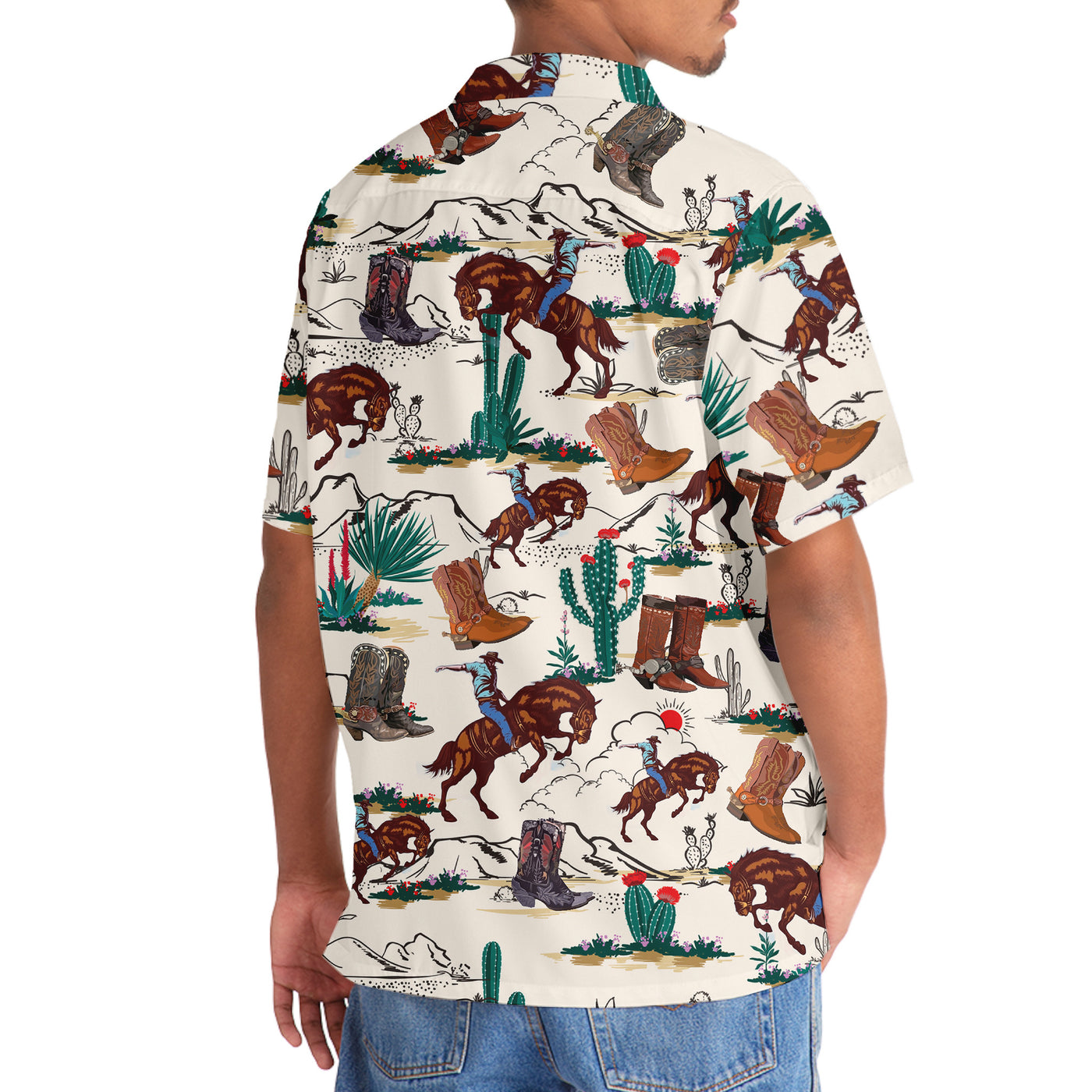 Desert Cowboy Hawaiian Shirt