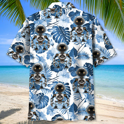 Robotic Hawaiian Shirt