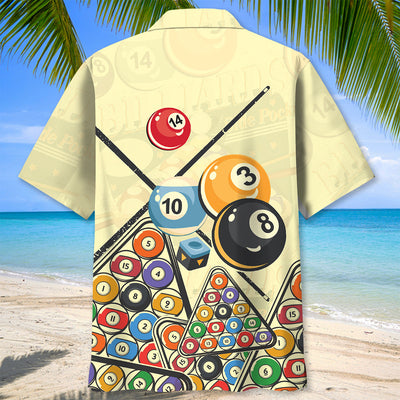 Vintage Billiard Hawaiian Shirt