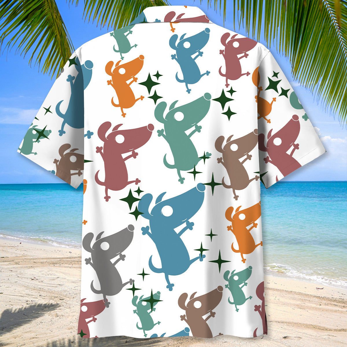 Funny Coward Dog Hawaiian Shirt