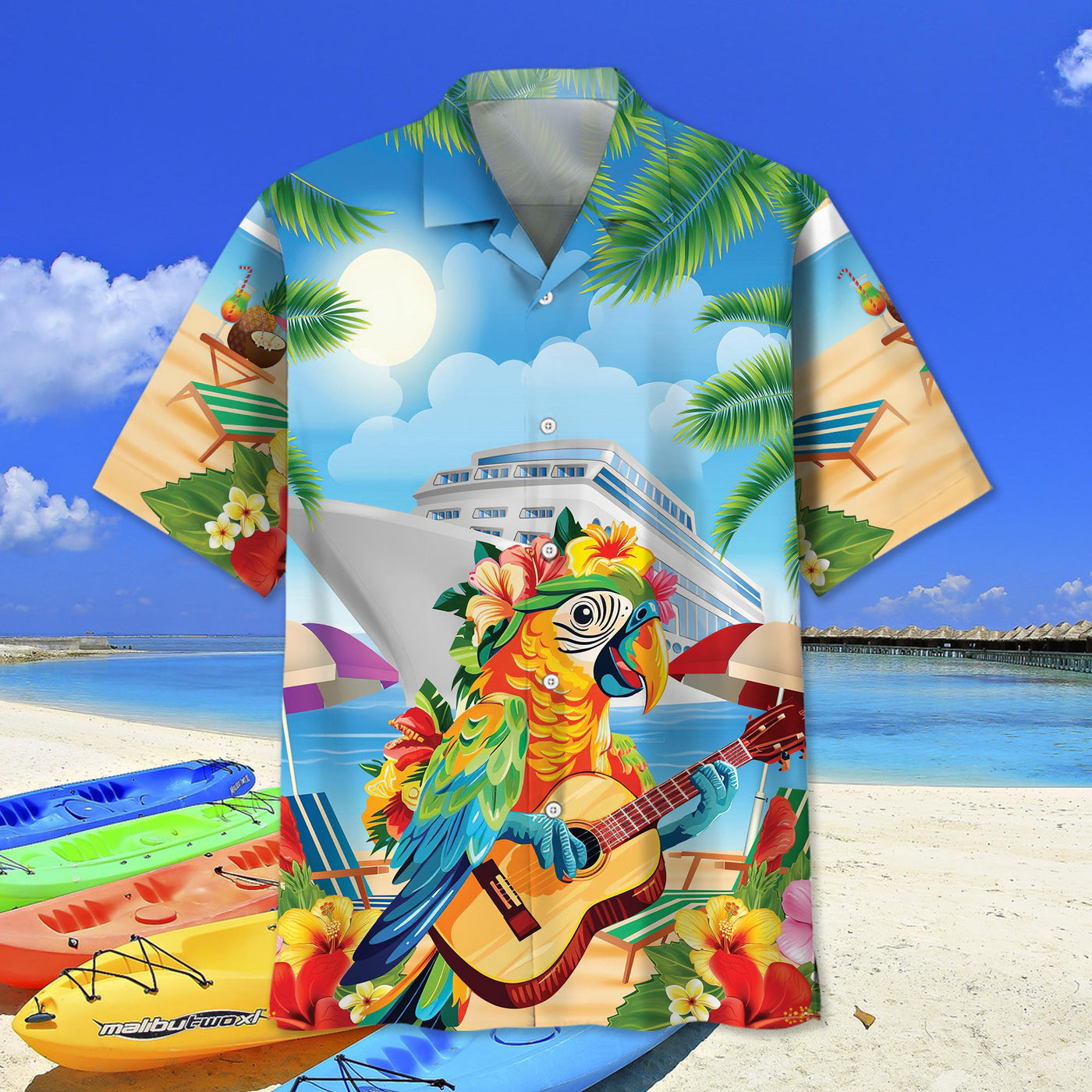 Parrot Cruise Aloha Hawaiian Shirt