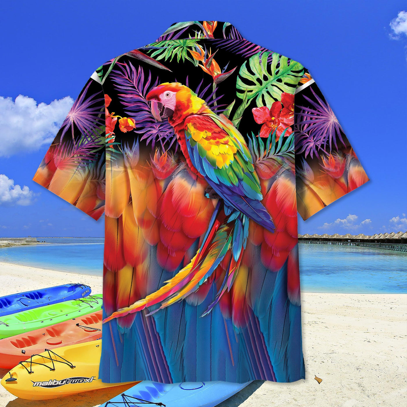 Parrot Tropical Jungle Hawaiian Shirt