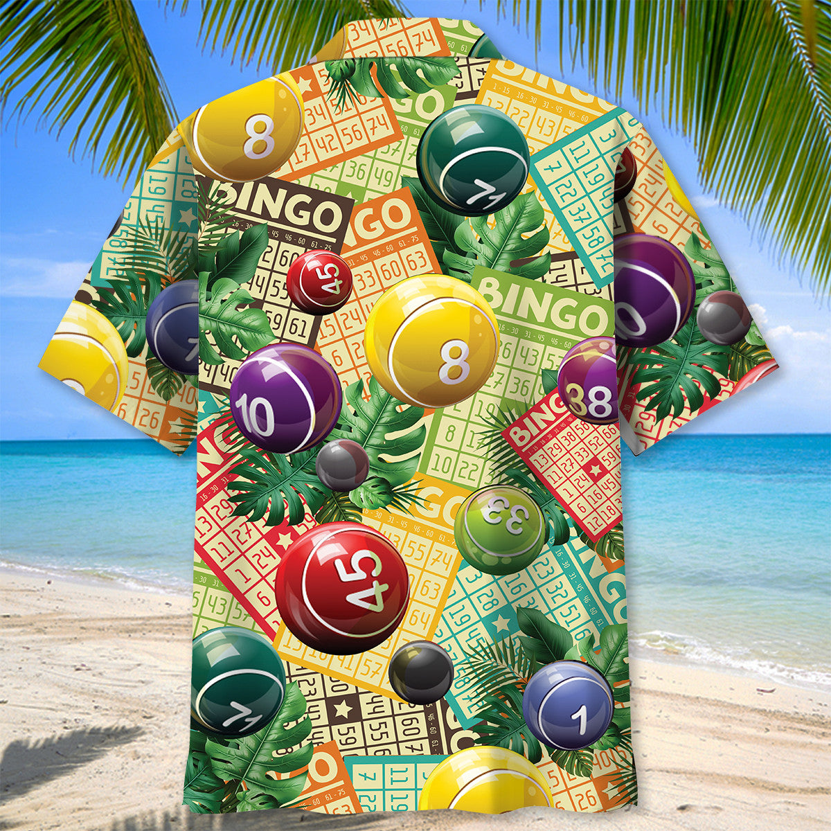 Vintage Bingo Hawaiian Shirt