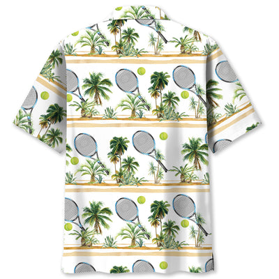 Tennis Tropical Hawaiian Shirt