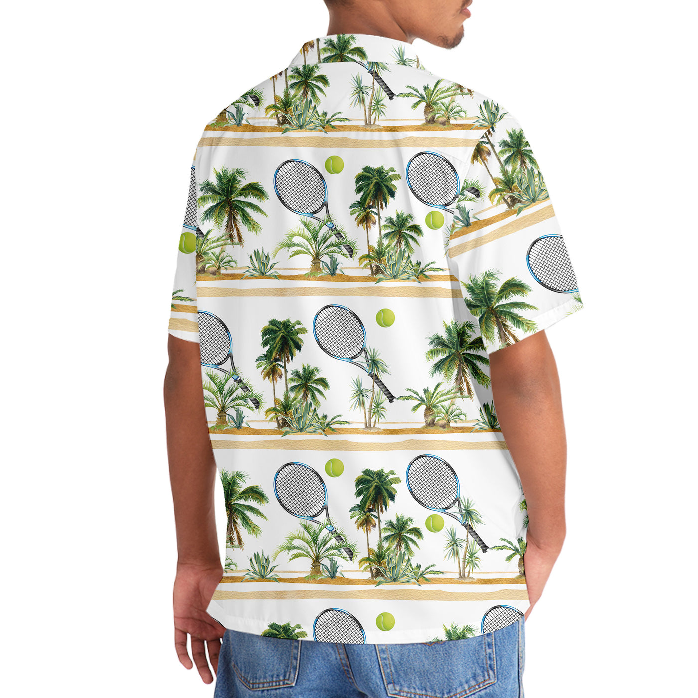 Tennis Tropical Hawaiian Shirt