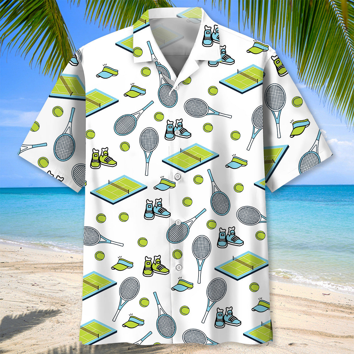 Funny Tennis Hawaiian Shirt