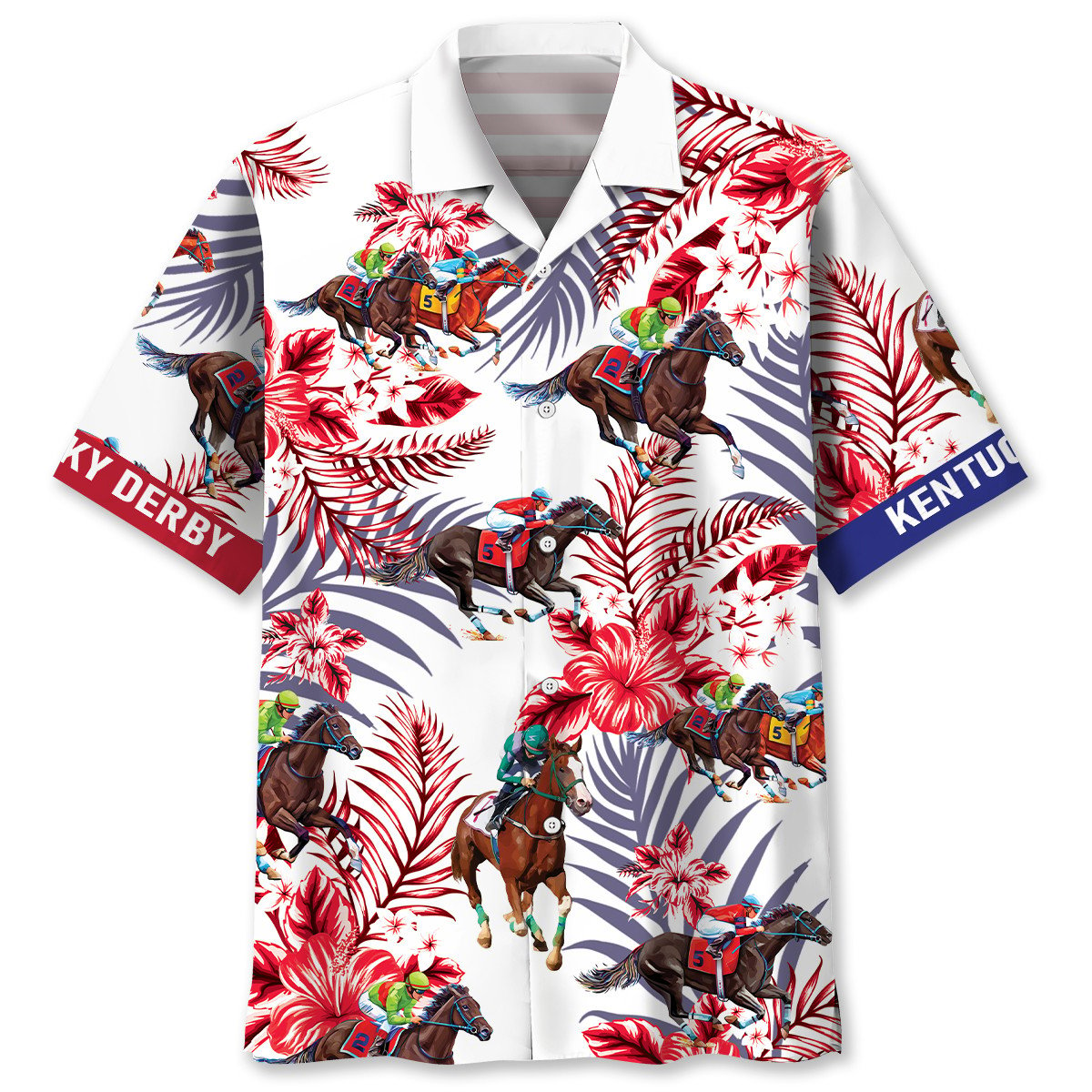 Kentucky Racing Hawaiian Shirt