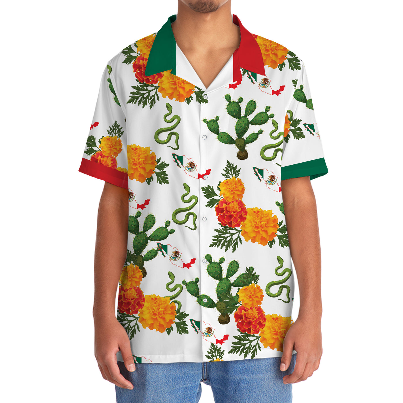 Mexico Cactus Hawaiian Shirt