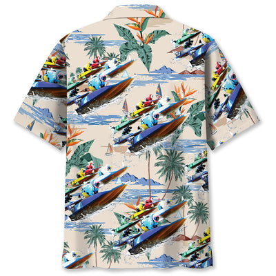 Power Boat Racing Hawaiian Shirt