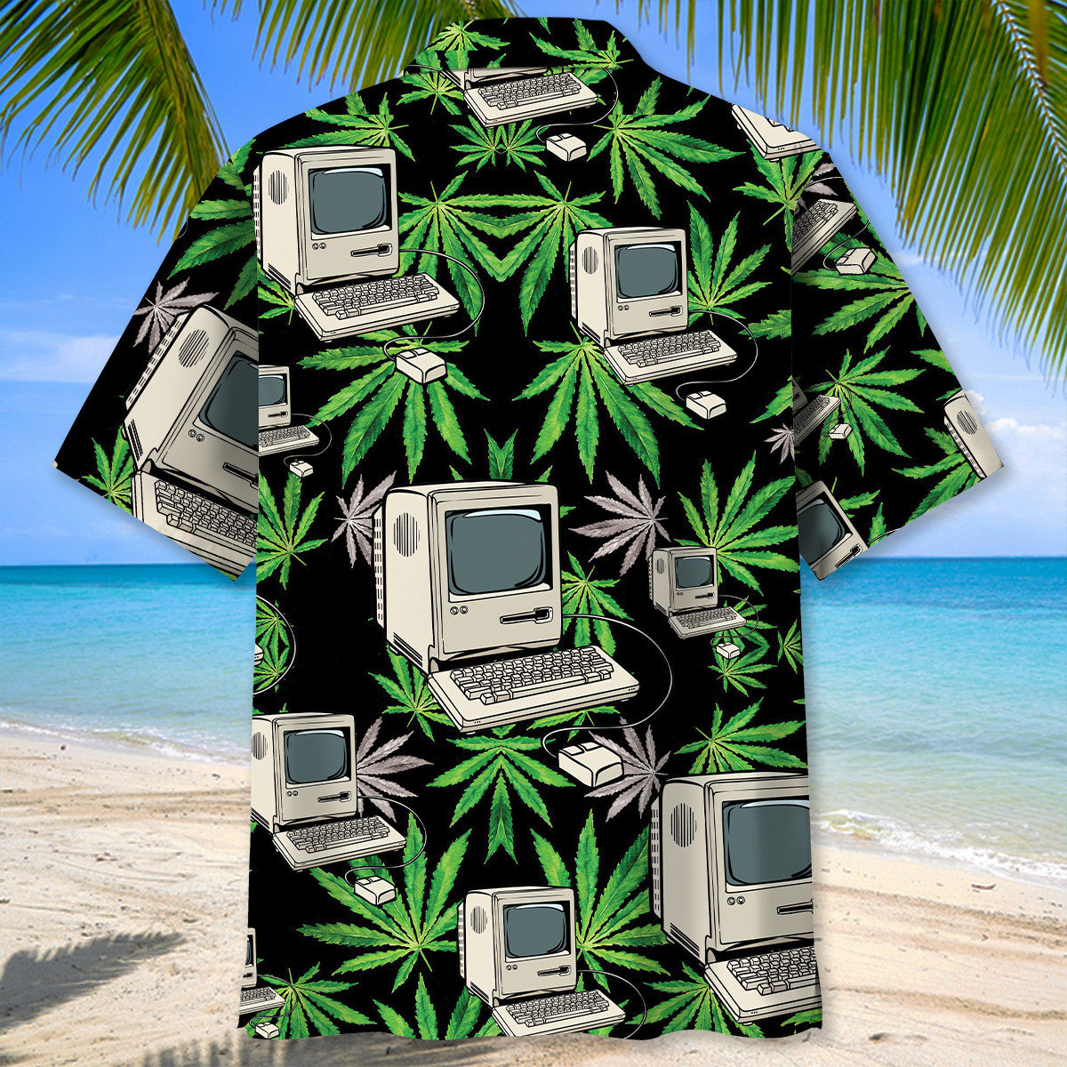 Retro Computer Hawaiian Shirt