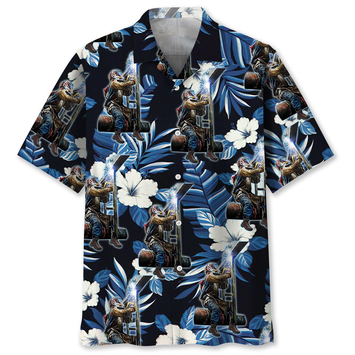 Welder Proud Hawaiian Shirt