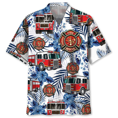 Firefighter Proud Hawaiian Shirt
