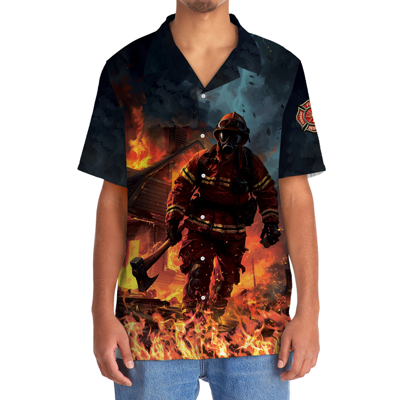 Firefighter We Are 9 11 Hawaiian Shirt
