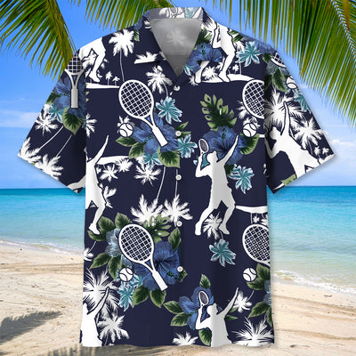 Tennis Blue Nature Hawaiian Shirt