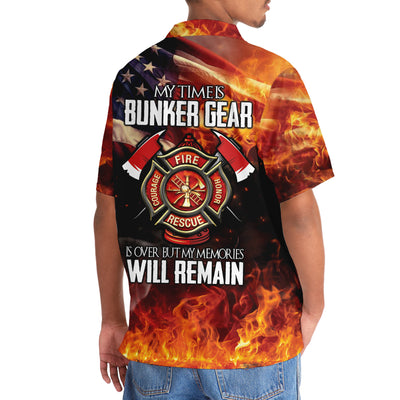 Firefighter Memories Hawaiian Shirt