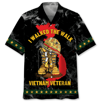 Vietnam Veteran Dad Grandpa Hawaiian Shirt