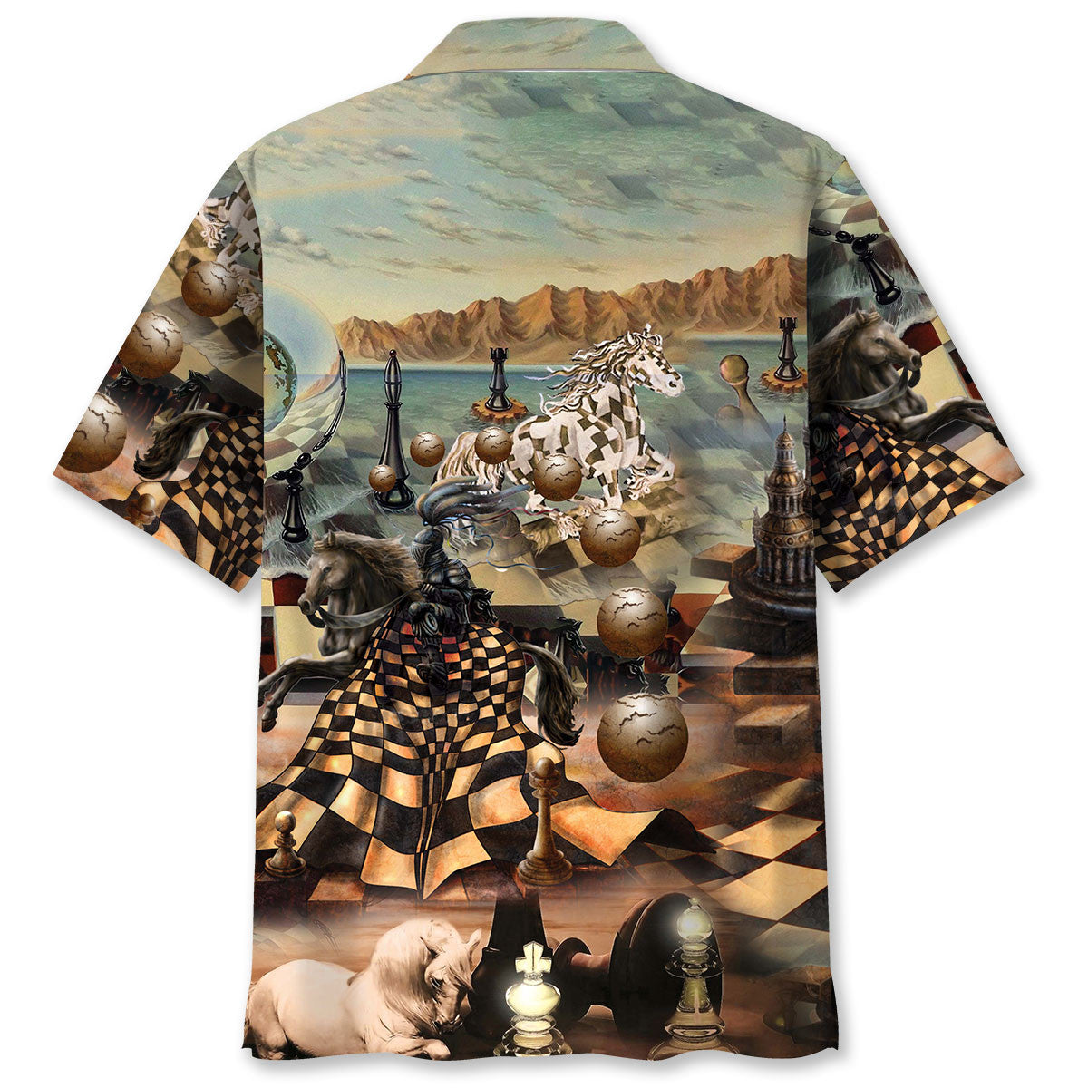 Chess The Power Of Knight Hawaiian Shirt