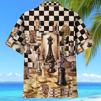 Beautiful Chess Vintage Art Hawaiian Shirt