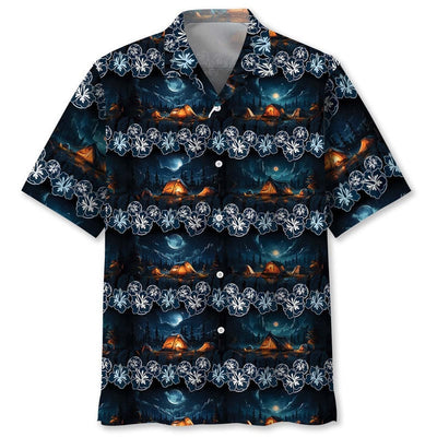 Night Camping Hawaiian Shirt
