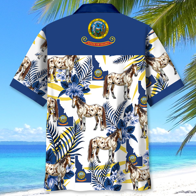 Idaho Proud Appaloosa Hawaiian Shirt