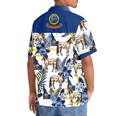 Idaho Proud Appaloosa Hawaiian Shirt