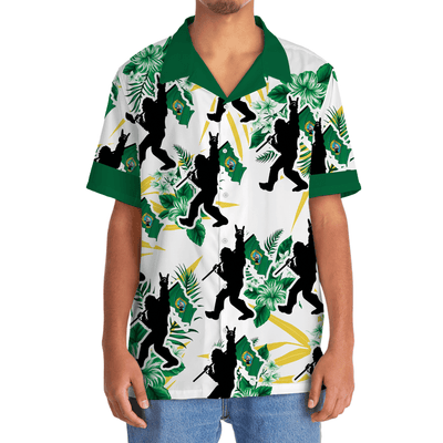 Washington Bigfoot Hawaiian Shirt