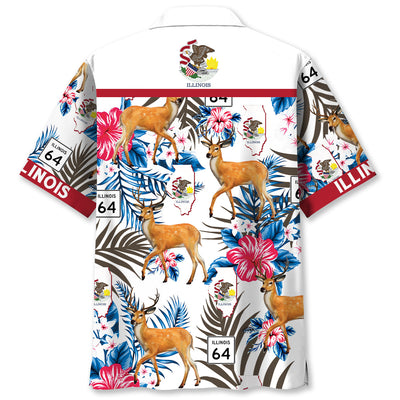 Illinois Proud Hawaiian Shirt