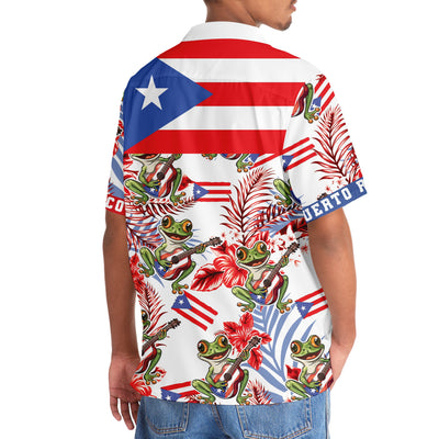 Puerto Rico Proud Hawaiian Shirt