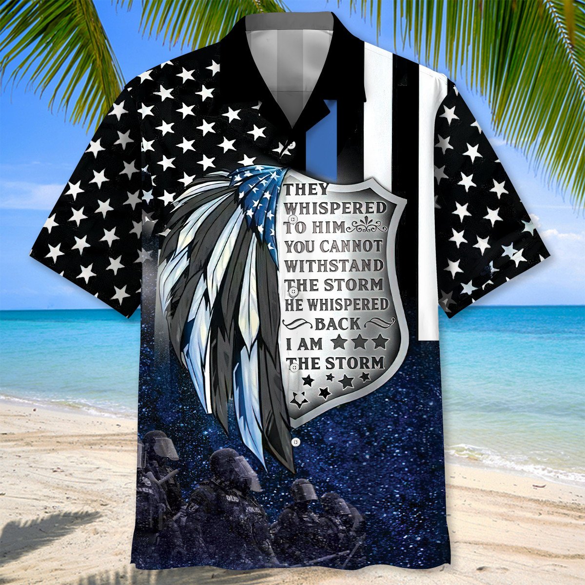 Police Proud Hawaiian Shirt