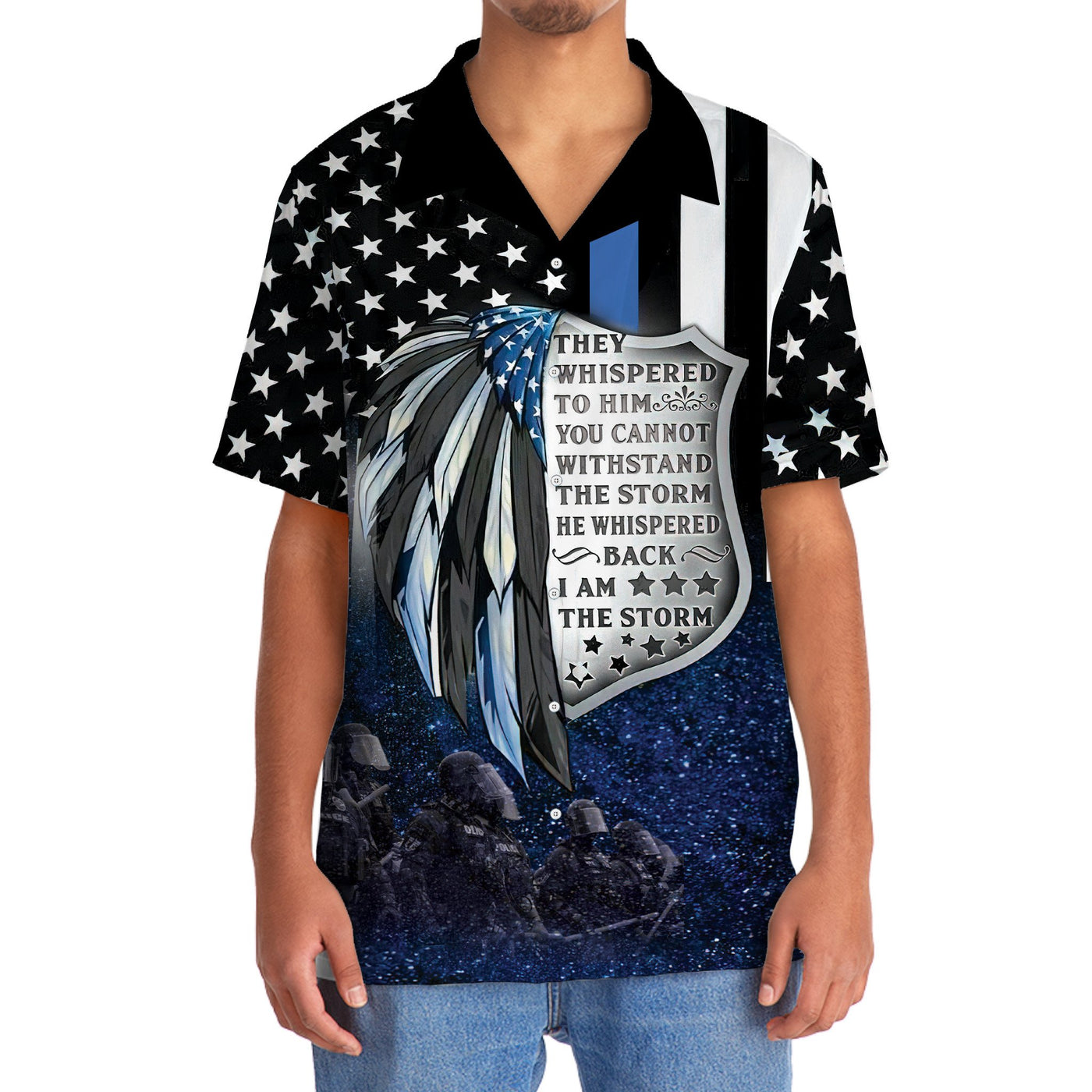 Police Proud Hawaiian Shirt