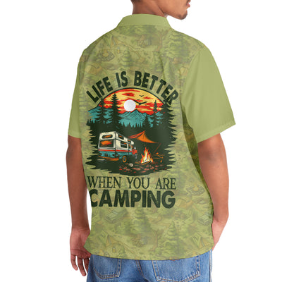 Camping Life Is Better Hawaiian Shirt