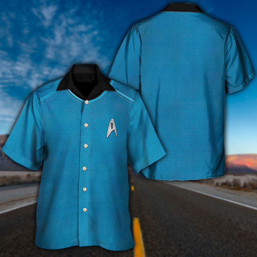 Star Trek Into Darkness Blue Cool - Hawaiian Shirt