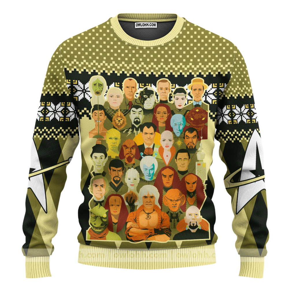 Star Trek Don't Believe In No-Win Scenarios Christmas - Sweater - Ugly Christmas Sweater