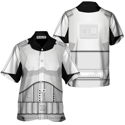 Star Wars Stormtrooper 2 Costume - Hawaiian Shirt