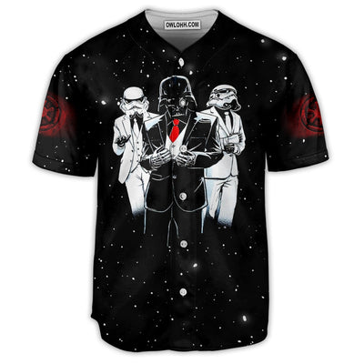 SW Darth Vader Come To The Dark Side We Have Gentleman - Baseball Jersey