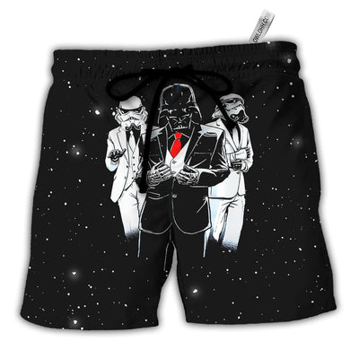 SW Darth Vader Come To The Dark Side We Have Gentleman - Beach Short
