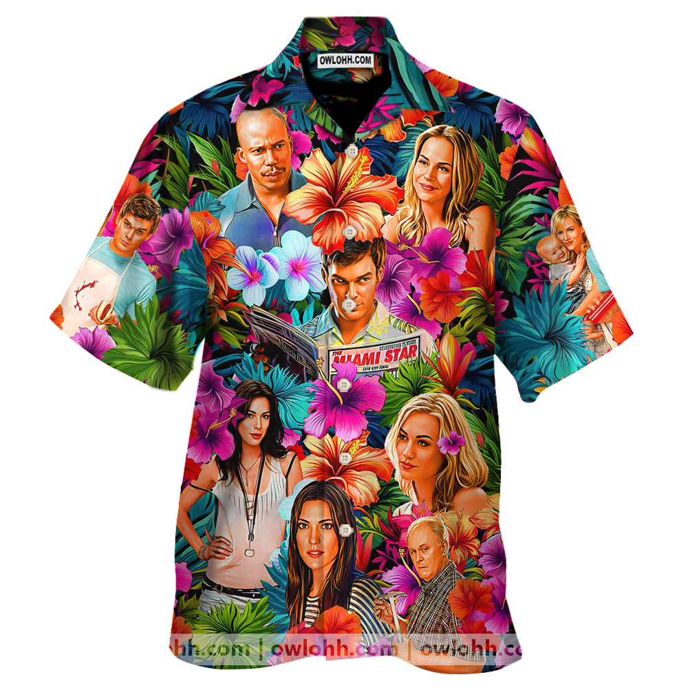Dexter Synthwave Tropical Summer Special - Hawaiian Shirt