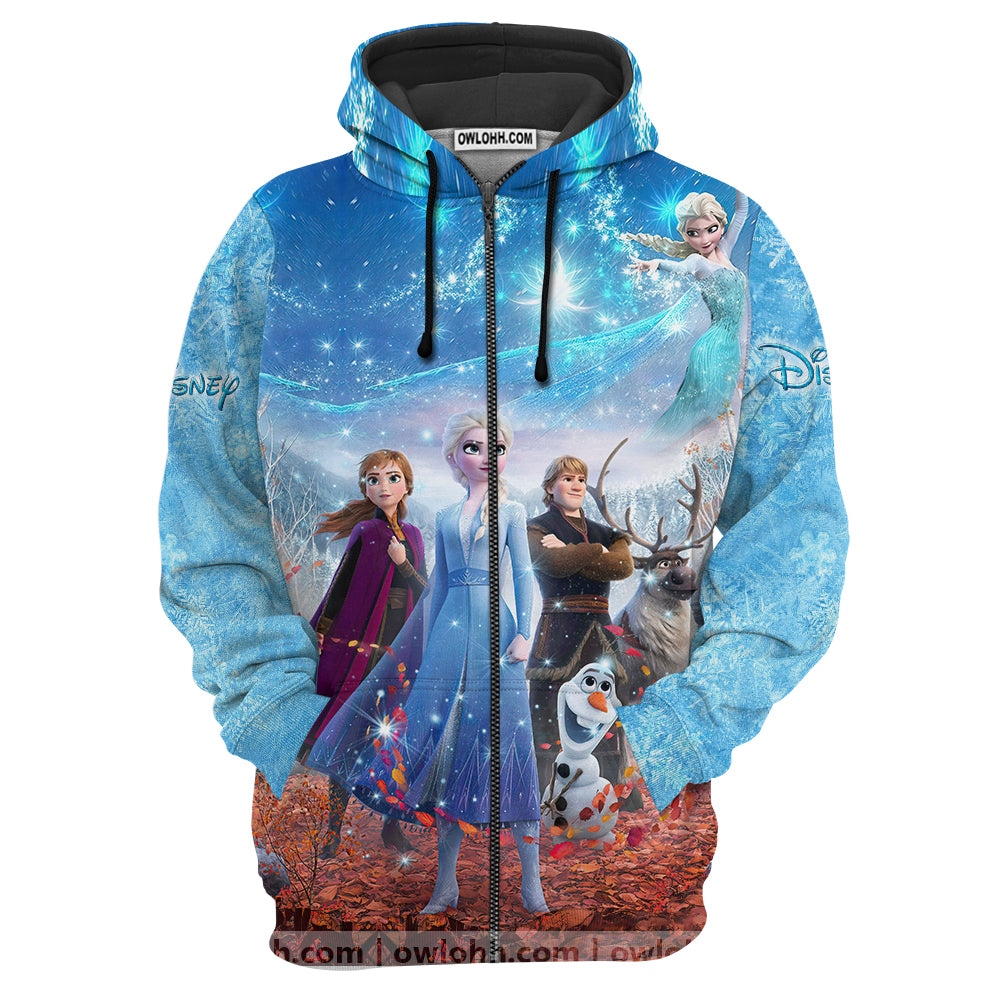 The Stories Of Frozen And Frozen 2 - Hoodie - Owl Ohh